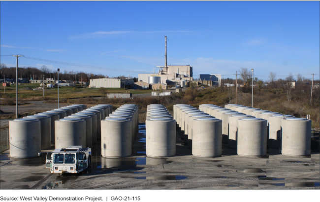 High-Level Waste from the West Valley Demonstration Project in Interim On-Site Storage, March 2017