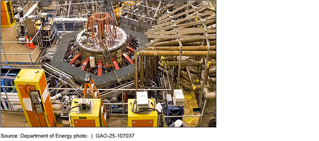 A Fusion Device at the Department of Energy's Princeton Plasma Physics Laboratory