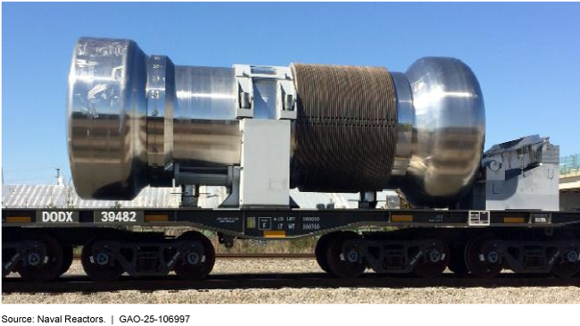 Fuel container on a truck