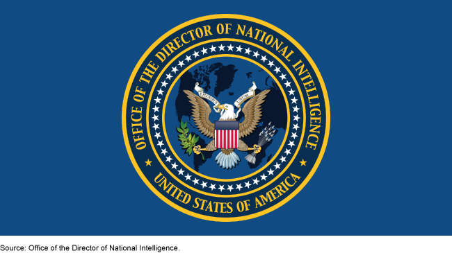 Picture of the seal of the Office of the Director of National Intelligence. 