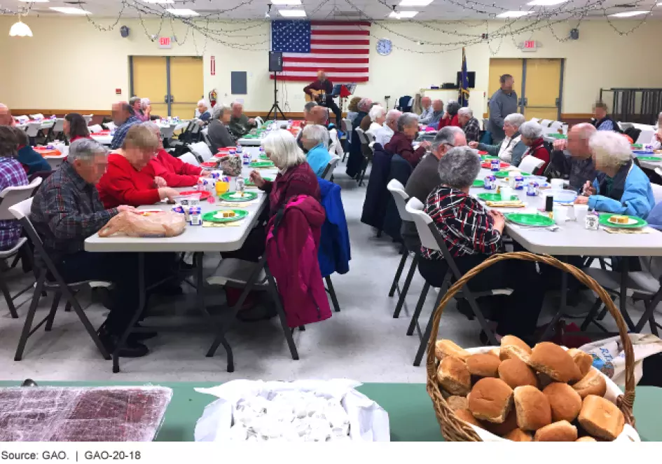 older adults eating