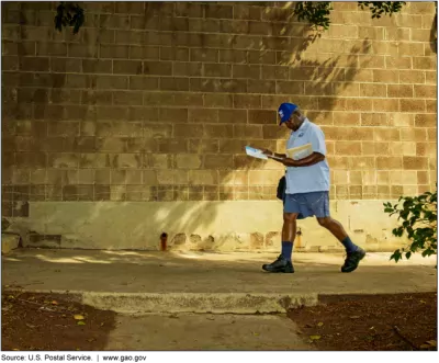 USPS mail carrier